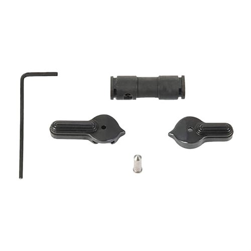 AR-15 Super Configurable Safety to wszechstronny przełącznik bezpieczeństwa, umożliwiający łatwą wymianę dźwigni i dostosowanie do potrzeb zarówno strzelców praworęcznych, jak i leworęcznych.