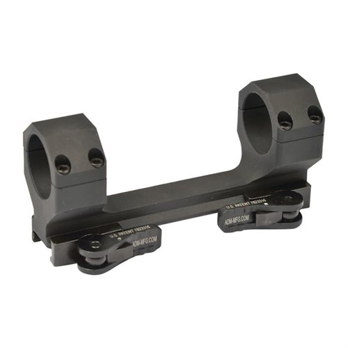 Delta Scope Mount od American Defense Manufacturing to lekki i mocny montaż z systemem QD Auto Lock, idealny do AR-15 i FN SCAR, zapewniający stabilne połączenie.