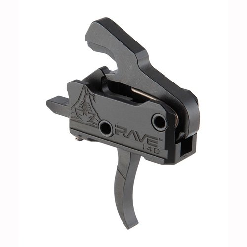 RA-140 RAVE SUPER SPORTING TRIGGER to niezawodny, łatwy w instalacji spust z 3,5 lb, dostępny w wersji z zakrzywionym lub płaskim językiem, idealny do AR.