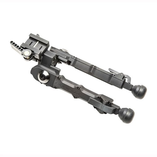 Bipod ACCU-TAC BR-4 G2 oferuje szybkie mocowanie, regulację wysokości w 5 pozycjach oraz możliwość niezależnego ustawienia nóg dla stabilniejszego strzału.