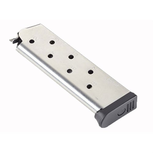 .45 ACP magazynki Wilson Combat zapewniają niezrównaną niezawodność, trwałość i długotrwałe przechowywanie, idealne do wszystkich pistoletów 1911.