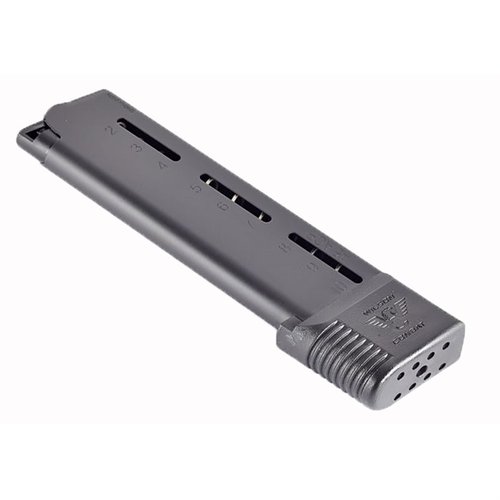 .45ACP 1911 ELITE TACTICAL MAGAZINES od WILSON COMBAT zapewniają niezawodność, odporność na warunki atmosferyczne i innowacyjną konstrukcję dla maksymalnej wydajności.