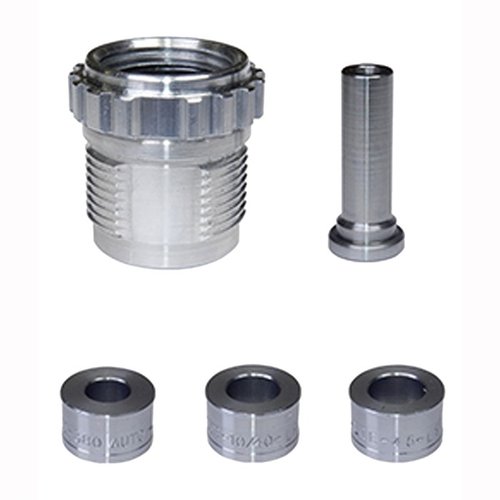 Zestaw Lee APP Bulge Buster przywraca funkcjonalność nabojów bezrurkowych z niskimi wybrzuszeniami, idealny do kalibracji 380 ACP, 10mm, 40 S&W i innych.