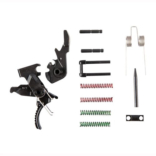 HIPERFIRE Xtreme 2-stopniowe spusty oferują regulowane ciężary, czystą pracę i minimalny opór, zapewniając niezawodność w każdej sytuacji strzeleckiej.