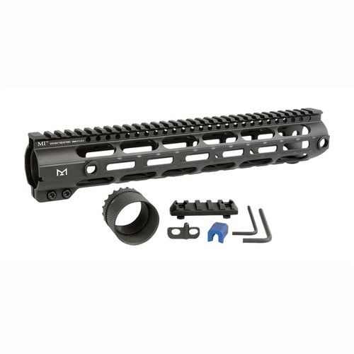 Wzmocniony handguard AR .308 Combat Rail M-LOK od Midwest Industries, wykonany z aluminium 6061, oferuje trwałość, wszechstronność i estetyczny wygląd.