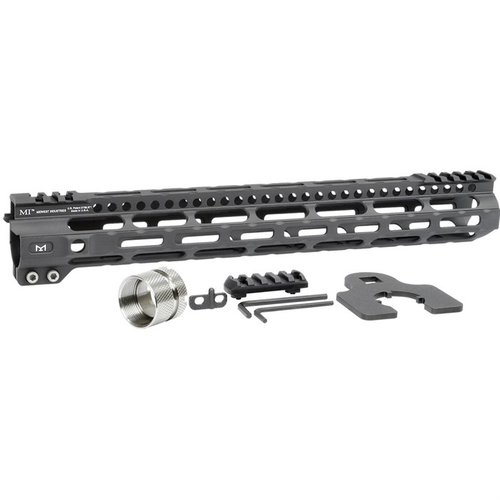 Ultralekkie rękojeści AR-15 M-LOK z tytanowymi elementami, łatwy montaż, anodowane aluminium, 4 strony M-Lok, waga od 6.8oz, 100% wyprodukowane w USA.