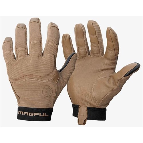 Rękawice Magpul Patrol Gloves 2.0 oferują doskonałą wygodę, zręczność i ochronę dzięki skórze koziej, elastycznym panelom oraz funkcji dotykowej w kciukach.