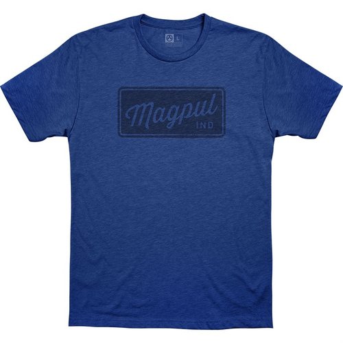T-shirt Magpul Rover Block w sportowym kroju, wykonany z mieszanki 60% bawełny i 40% poliestru, z wygodnym metką bezszwową i trwałym wykończeniem.