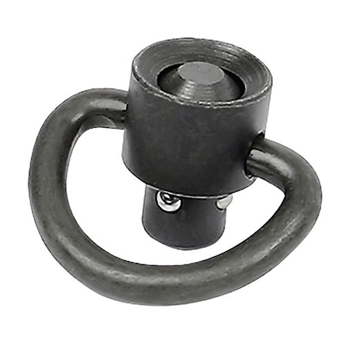 D-Ring Heavy Duty Flush Swivel od Midwest Industries to stalowa konstrukcja z przyciskiem, idealna do 1 1/4