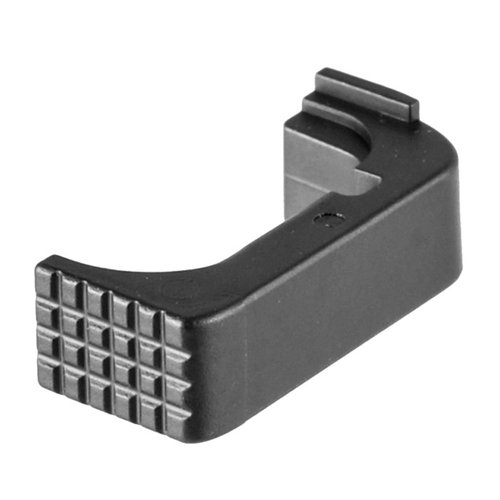 Wzmocniony stalowy mag catch do GLOCK® 43X/48, zoptymalizowany do magazynków S15, niski profil do noszenia, wykonany w USA, dożywotnia gwarancja.