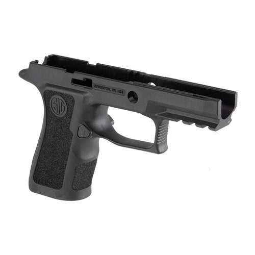 Zainstaluj swój moduł sterujący P320/P250 w Grip Module Assembly, aby uzyskać kompaktowy pistolet w kal. 9mm Luger, .357 SIG, .40 S&W z wybraną wielkością chwytu.