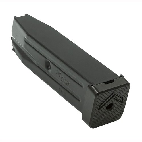 Magazynek SIG SAUER P320 X-FIVE Legion 9mm, 10 nabojowy, stalowa konstrukcja z aluminiowymi podstawami Henning Group®, kompatybilny z P320 Carry, Full-size i X-FIVE.