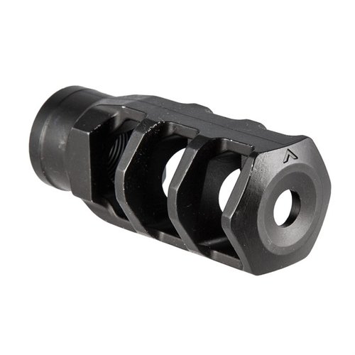 Kompenator M400 TREAD 5.56MM z 3 komorami, stworzony specjalnie dla M400 TREAD, redukuje odrzut i wzrost lufy, z gwintem 1/2 x 28.