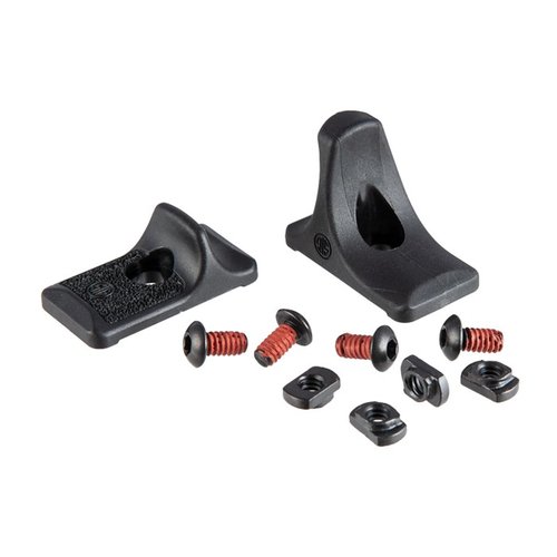 M400 TREAD HANDSTOP to kompatybilne z M-LOK krótkie i długie handstopy, w zestawie z złączami M-LOK oraz akcesoriami montażowymi.