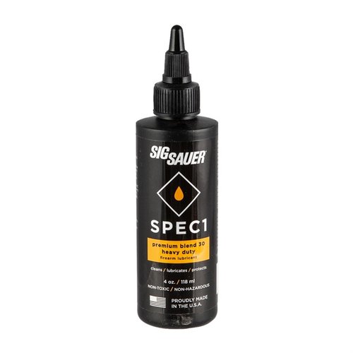 SPEC1 30W FIREARM LUBRICANT to wysokiej jakości smar do broni, zapewniający doskonałą ochronę, niezawodność oraz wydajność w trudnych warunkach.
