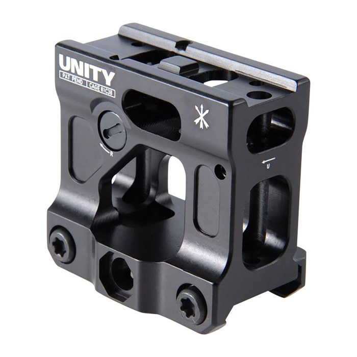 【実物】Unity Tactical FAST™ Micro Mount SIGHTS UNITY TACTICAL FAST MICRO MOUNT FOR AIMPOINT BLACK
