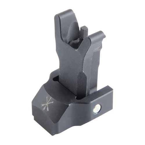 FUSION Folding Backup Iron Sight to idealny dodatek do FUSION Micro Hub, zapewniający standardową wysokość celownika, kompatybilny z AR15 oraz w pełni regulowany pod względem Elevation.