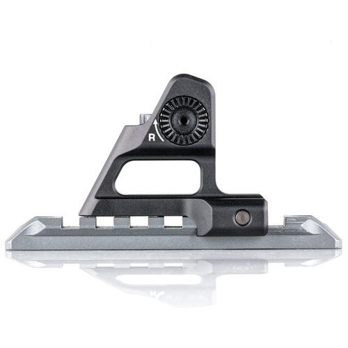 Iron sights Scalarworks Peak łączą klasyczną prostotę z nowoczesnymi udoskonaleniami, zapewniając precyzyjne ustawienia i idealną wysokość dla optyki.