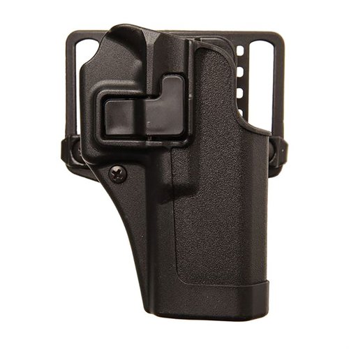 Holster Blackhawk SERPA CQC zapewnia bezpieczeństwo broni, szybki dostęp i wszechstronność dzięki kompatybilności z platformami S.T.R.I.K.E.® oraz Tactical.