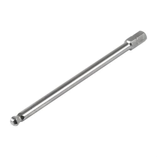 Przedłużone końcówki akcji 4" z kulistym końcem 1/8" idealne do dokręcania trudnych do osiągnięcia śrub. Kompatybilne z standardowymi wkrętarkami 1/4".