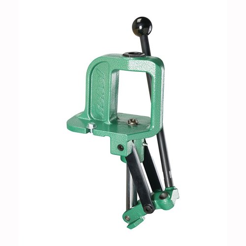 RCBS Rebel Press to nowa generacja technologii pras jednoetapowych, wykonana z żeliwa, z szeroką podstawą, najwyższym otworem i precyzyjnymi tolerancjami.