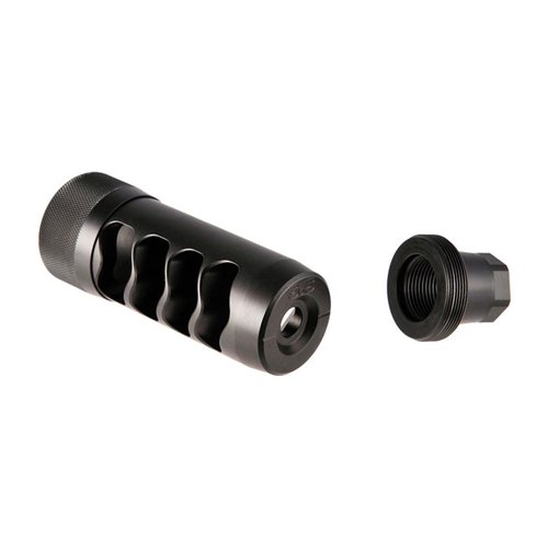 Hellfire Match Muzzle Brake 6.5MM zapewnia optymalne zarządzanie odrzutem i kontrolę wznoszenia lufy, nie generując dodatkowego hałasu dla strzelca.