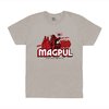 Koszulka NONSTOP POLYMER ACTION od MAGPUL to komfortowy t-shirt z 100% bawełny, trwałym wykończeniem i bez metki, idealny dla miłośników akcji.