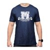 Koszulka UNIVERSITY ATHLETIC T-SHIRT z 52% bawełny i 48% poliestru, wygodna, bez metki, wytrzymałe szwy, idealna dla miłośników strzelectwa.