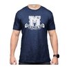 Koszulka UNIVERSITY ATHLETIC T-SHIRT z 52% bawełny i 48% poliestru, wygodna, bez metki, z podwójnym szwem, idealna dla miłośników strzelectwa.