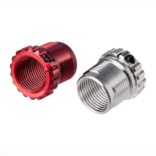 Lee Breech Lock Lock-Ring Eliminator zapewnia precyzyjne ustawienie narzędzi, łatwą wymianę i bezpieczeństwo dzięki anodowanemu aluminiowi. Zestaw 2 szt.