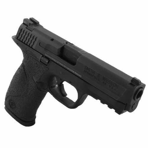 Talon S&W M&P Full Size Medium Backstrap Grip Tape poprawia chwyt, oferując doskonałą teksturę, łatwy montaż i demontaż bez uszkodzeń, dostępny w gumie lub granulacie.