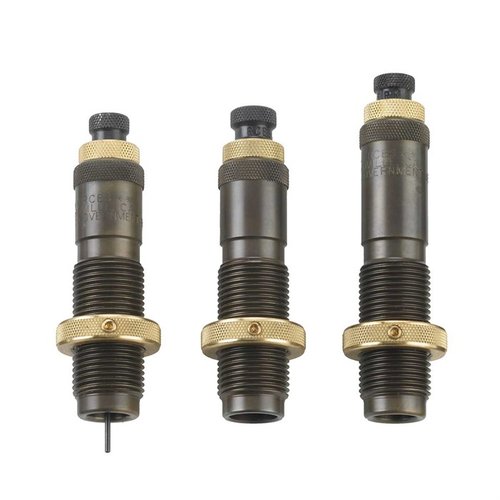 Zestaw die RCBS 30-30 Winchester 3-die zapewnia optymalne rozmiarowanie, rozszerzanie, osadzanie i zaciskanie amunicji ołowianej do Cowboy Action Shooting.