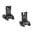 ULTRADYNE USA C2 FOLDING FRONT AND REAR SIGHT COMBO - APERTURE