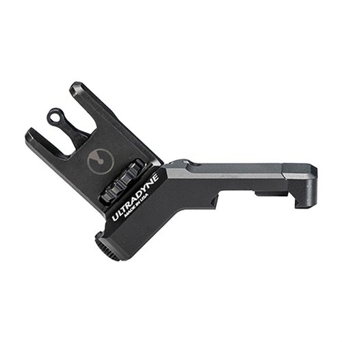 Ultradyne C2 Folding Front Offset Sight zapewnia niezawodne celowanie w trudnych warunkach, z regulacją windage i elevation oraz konstrukcją z 416SS i 6160 Aluminum.