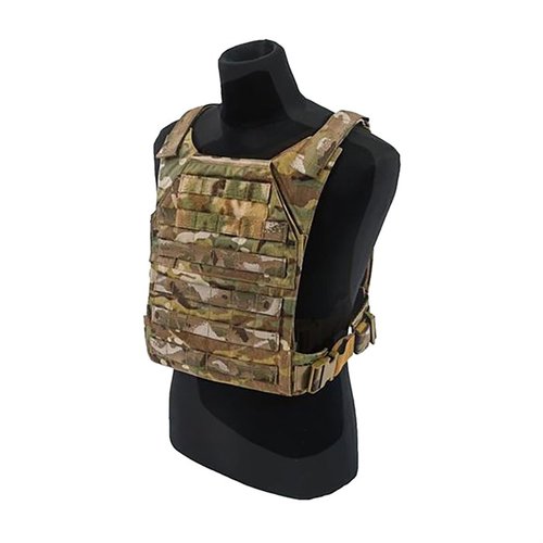 Minimalist Plate Carrier od Grey Ghost Gear łączy lekkość i funkcjonalność, oferując kieszeń na drobiazgi oraz możliwość noszenia płyt 10x12 lub ESAPI.