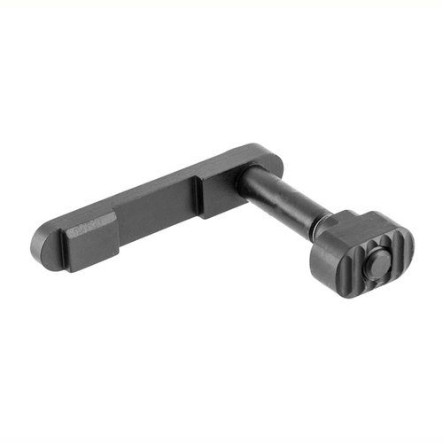 AR-15 MAGAZINE RELEASE TITANIUM to lekka, odporna na korozję konstrukcja z tytanu klasy 5, dostępna w wersji surowej i Ionbond Black, z dożywotnią gwarancją.