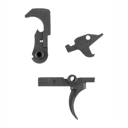 Grupa kontrolna AR-15 Mil-Spec od ZRO DELTA zapewnia niezawodność dzięki precyzyjnie wykonanym elementom, w tym młotkowi i spustowi z odlewu inwestycyjnego.