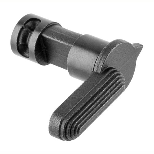 Mil-spec AR-15 Safety Selector ZRO DELTA, precyzyjnie wykonany w technologii CNC, z matowym wykończeniem, w 100% produkowany w USA, zapewnia niezawodność i trwałość.