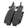 BLACKHAWK FOUNDATION SERIES DOUBLE PISTOL MAGAZINE POUCH BLACK