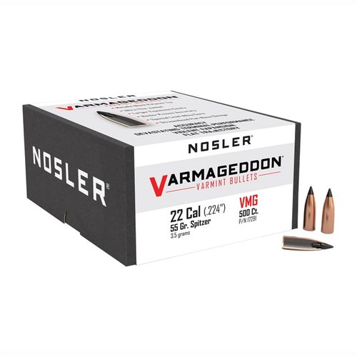 Pociski Nosler Varmageddon 22 cal (0.224