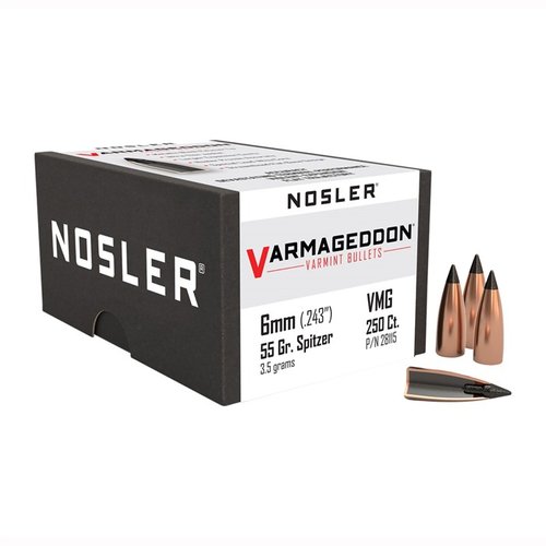 Pociski Nosler Varmageddon 6mm (0.243