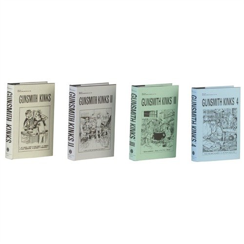 Zestaw GUNSMITH KINKS® IV to 569 praktycznych wskazówek, 332 ilustracje i porady biznesowe, które pomogą w rozwoju Twojego warsztatu i zwiększeniu zysków.