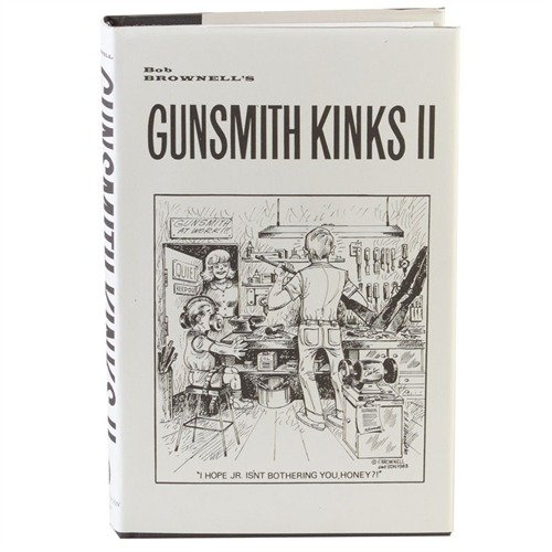 GUNSMITH KINKS® VOLUME II to skarbnica wiedzy dla rusznikarzy, zawierająca praktyczne porady, rysunki i setki rozwiązań problemów w warsztacie.