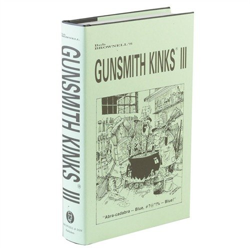 GUNSMITH KINKS® VOLUME III to nieocenione źródło wiedzy dla każdego rusznikarza, oferujące porady, instrukcje i pomysły na 512 stronach pełnych praktycznych wskazówek.