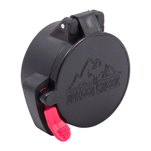 Osłony na soczewki FLIP OPEN EYEPIECE chronią przed zarysowaniami i uszkodzeniami, są odporne na warunki atmosferyczne i łatwe w użyciu.