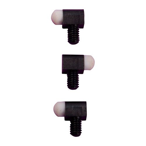 SIGHT BEADS od BRADLEY GUNSIGHT zapewniają precyzyjne ustawienie dzięki stalowej podstawie, dostępne w kolorach czerwonym, białym oraz z mosiądzu.