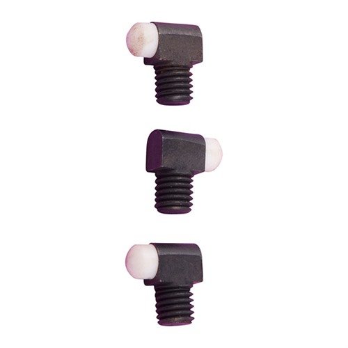 Standardowe SIGHT BEADS od BRADLEY GUNSIGHT zapewniają mocne mocowanie, większą powierzchnię i precyzyjne indeksowanie dzięki stalowemu blokowi. Dostępne w białym kolorze.