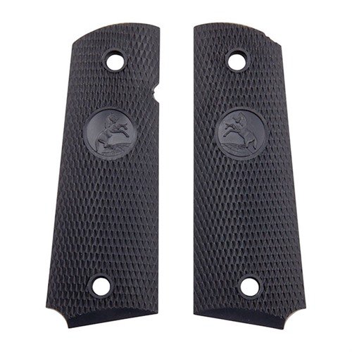 Zestaw osłon SS do 1911 GOVERNMENT od COLT zapewnia doskonałą przyczepność, trwałość i elegancki wygląd, idealny dla każdego entuzjasty strzelectwa.