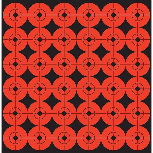 Samoprzylepne celowniki w kolorze pomarańczowym 1