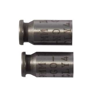 Zestaw wskaźników Clymer Go & No-Go zapewnia precyzyjne pomiary headspace, zawiera zarówno wskaźnik 